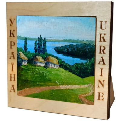 Сувенір з України. Українське село