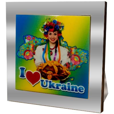 Сувенір магніт. Я люблю Україну